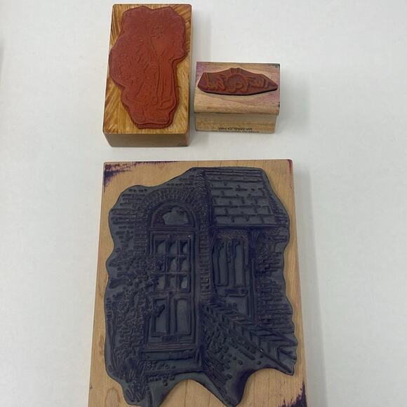 Bundle of miscellaneous rubber stamps - Picture 3 of 11